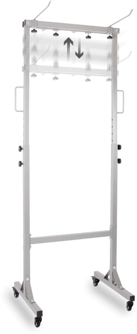 Carrello per tappetini da ginnastica