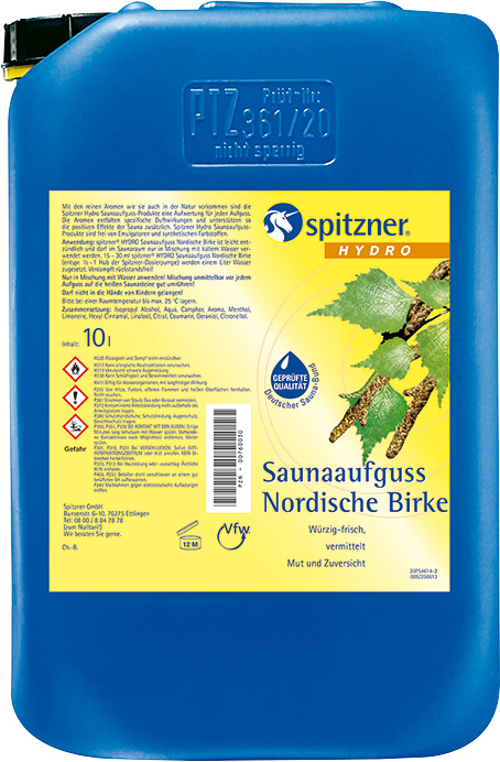 Spitzner Infuso per sauna Holunder-Cassis al sambuco e ribes nero - 1 litro