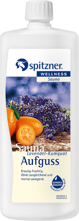 Spitzner Infuso per sauna alla lavanda e kumquat - 1 litro