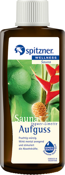 Spitzner Infuso per sauna allo zenzero e lime - 190 ml