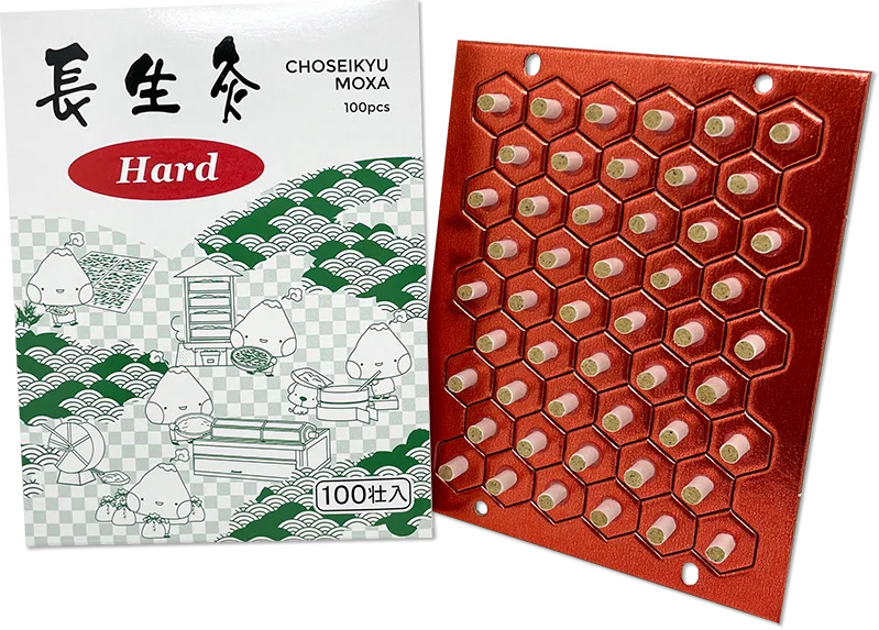 Chosei Kyu Moxa adhésive à faible dégagement de fumée - light