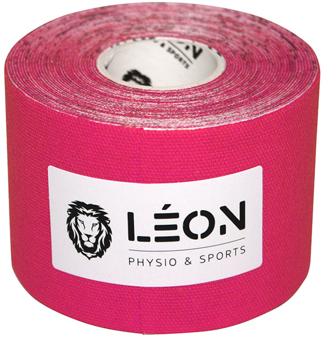 Leon Premium nastro kinesiologico 5 cm x 5 m rosa