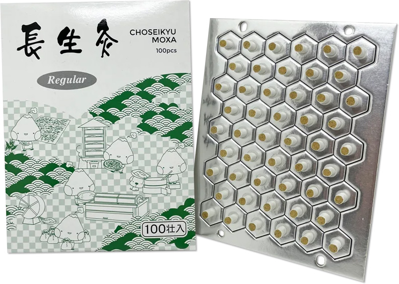 Chosei Kyu Moxa adhésive à faible dégagement de fumée - light