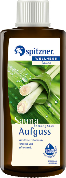 Spitzner Infuso per sauna al lemongrass - 190 ml