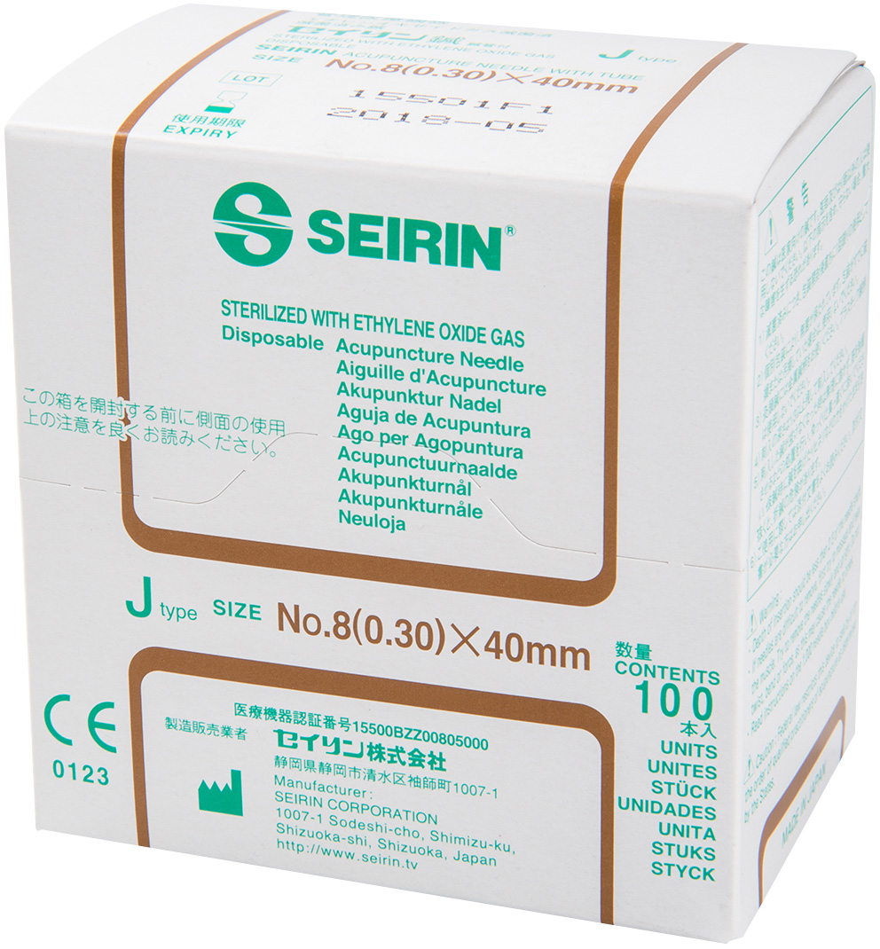 Seirin Akupunkturnadel J-Typ