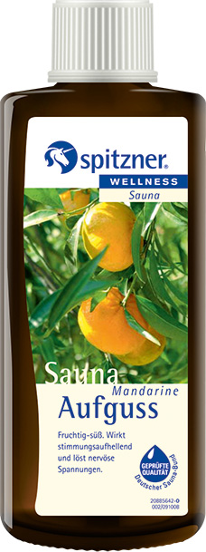 Spitzner Infuso per sauna al mandarino - 190 ml