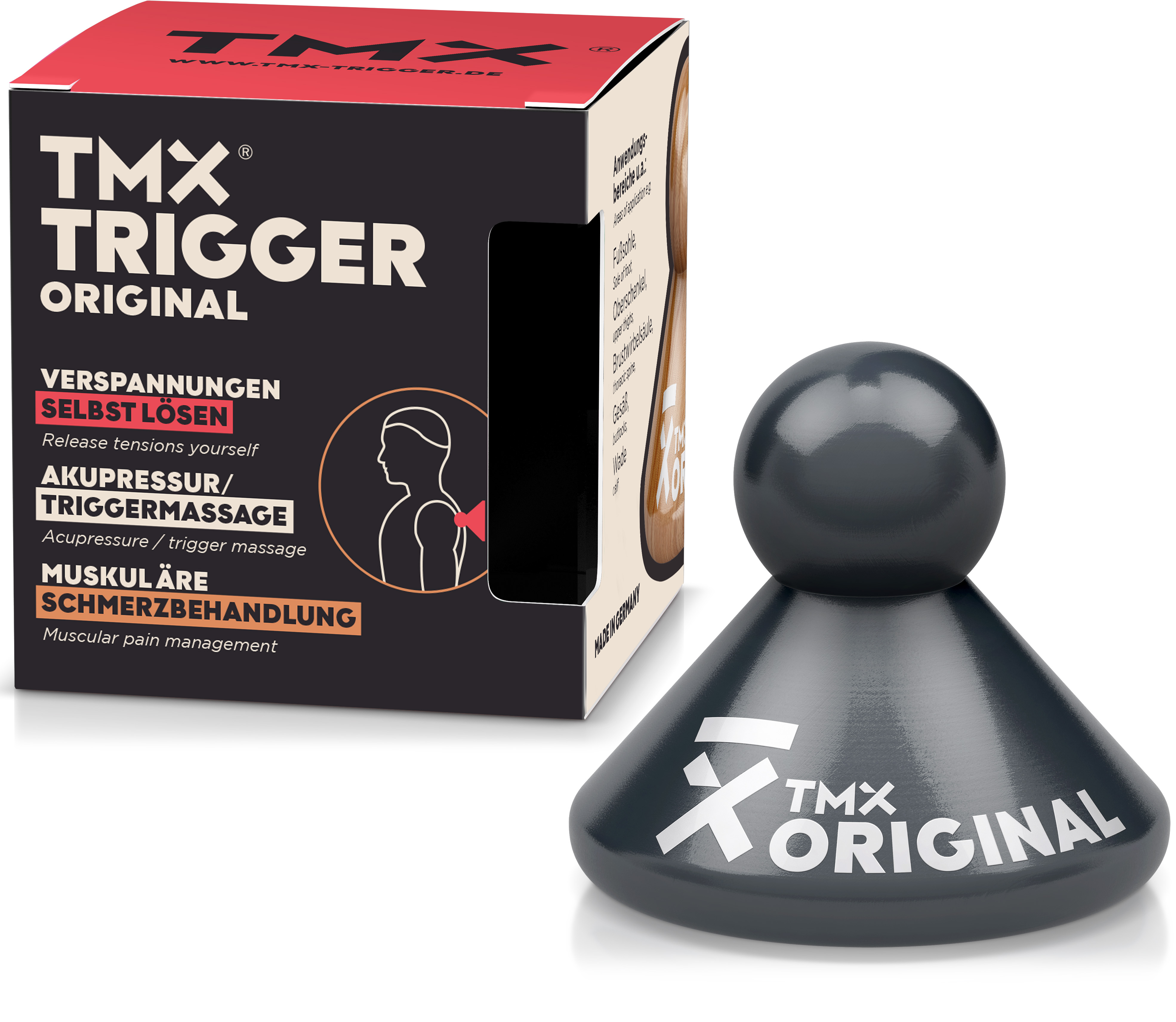 TMX® Original Connect mit Sticky Pad - Anthrazit