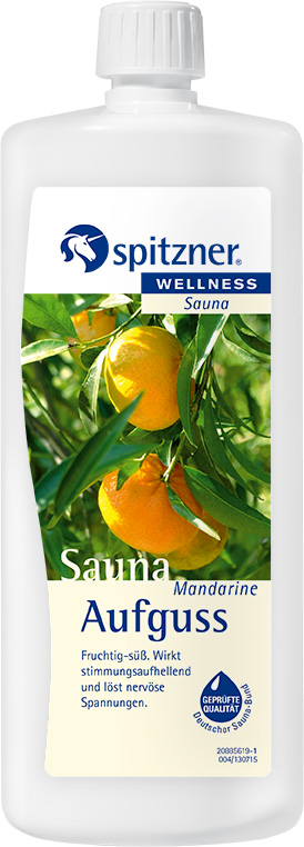 Spitzner Infuso per sauna al mandarino - 1 litro