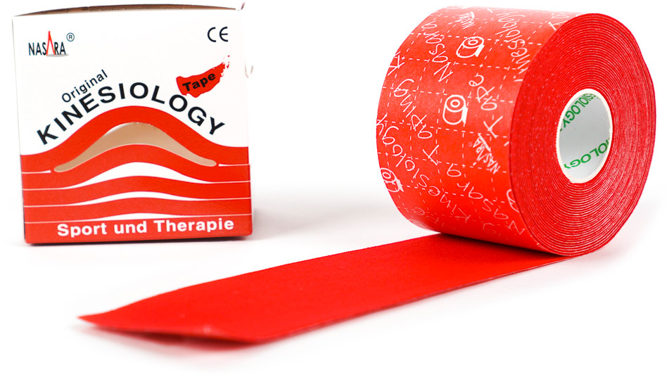 Nasara Kinesio Tape 5 cm x 5 m medio blu