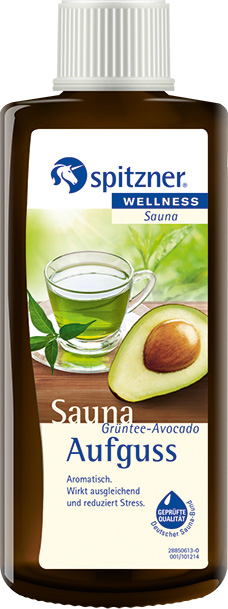 Spitzner Infuso per sauna al tè verde e avocado - 190 ml