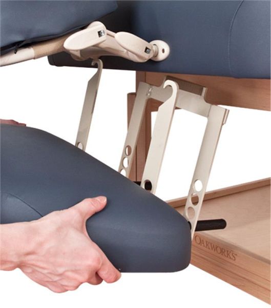accoudoir réglable / rallonge de table « Lun » Plush 7,5 cm avec support inclus | Opal