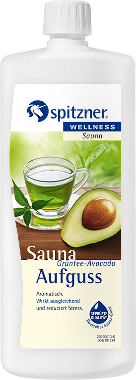 Spitzner Infuso per sauna al tè verde e avocado - 1 litro