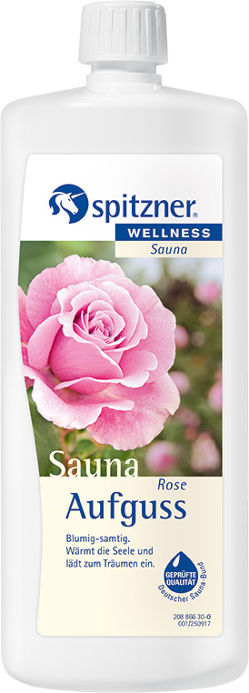 Spitzner Infuso per sauna alla rosa - 1 litro