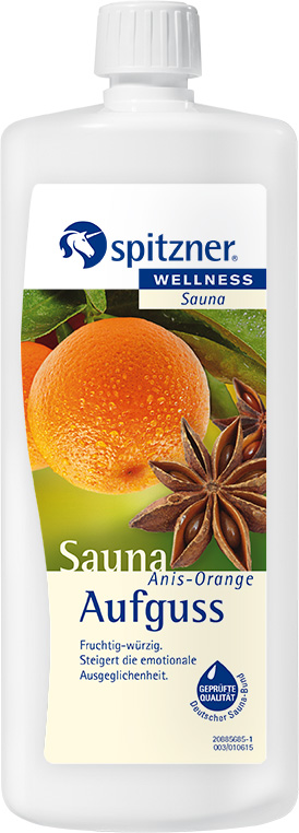 Spitzner Infuso per sauna all'anice e arancia - 1 litro