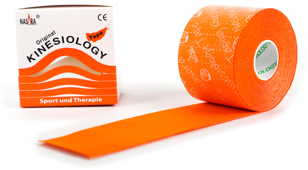 Nasara Kinesio Tape 5 cm x 5 m medio blu