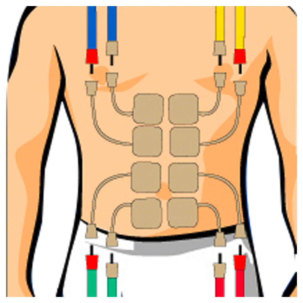 Compex Fils d'électrodes