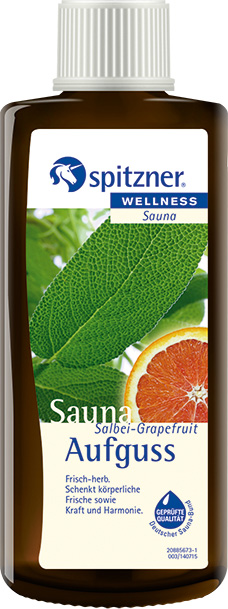 Spitzner Infuso per sauna alla salvia e pompelmo - 190 ml