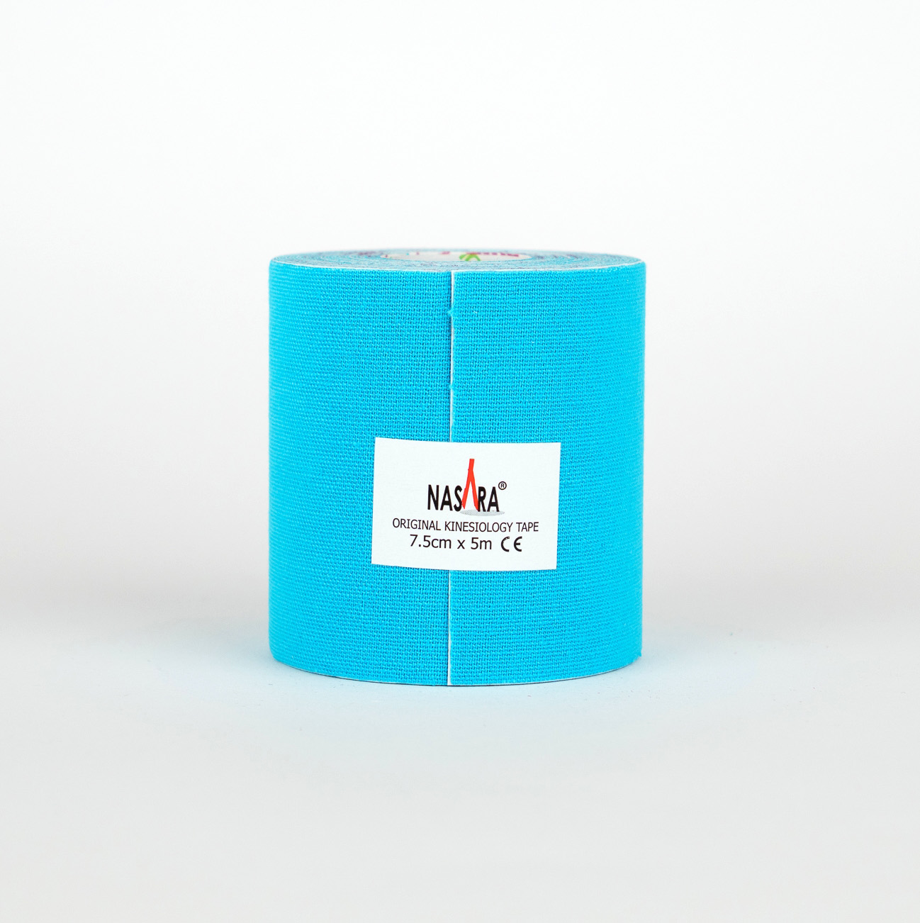 Nasara Kinesio Tape 5 cm x 5 m medio blu