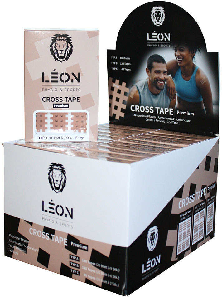 Nastro a rete Leon Tape – beige – Tipo A
