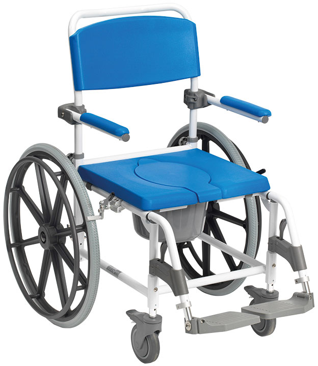 Dusch-Toilettenrollstuhl Aston 24"