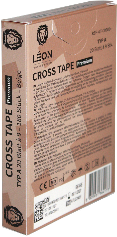 Nastro a rete Leon Tape – beige – Tipo A