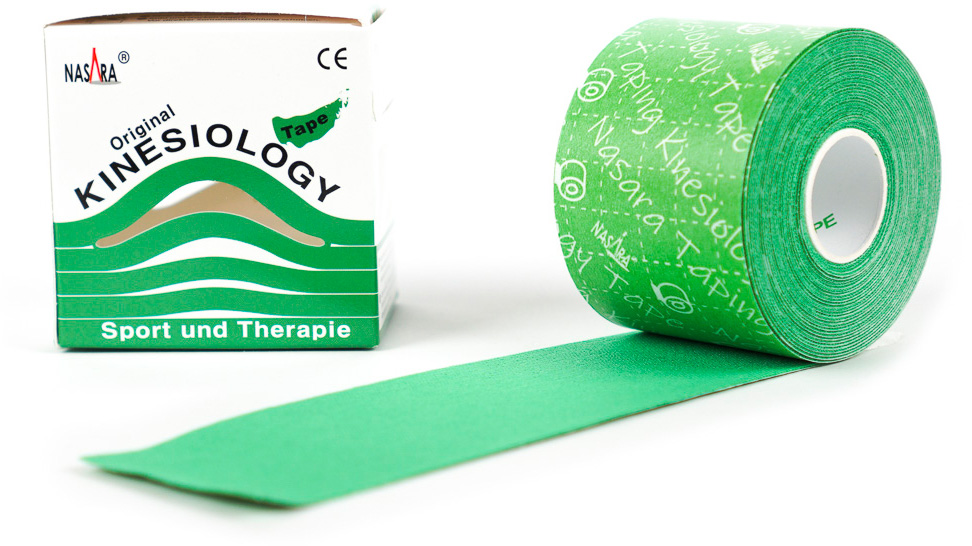 Nasara Kinesio Tape 5 cm x 5 m medio blu