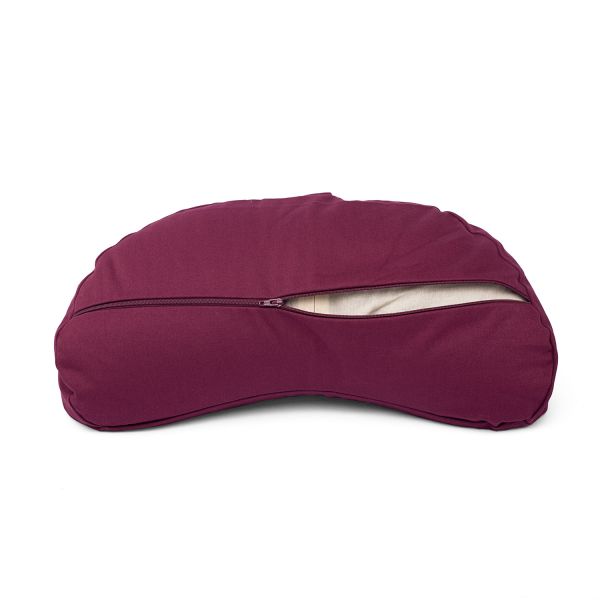 Meditationskissen Yogi Mond Eco, aubergine