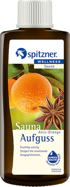 Spitzner Infuso per sauna all'anice e arancia - 190 ml