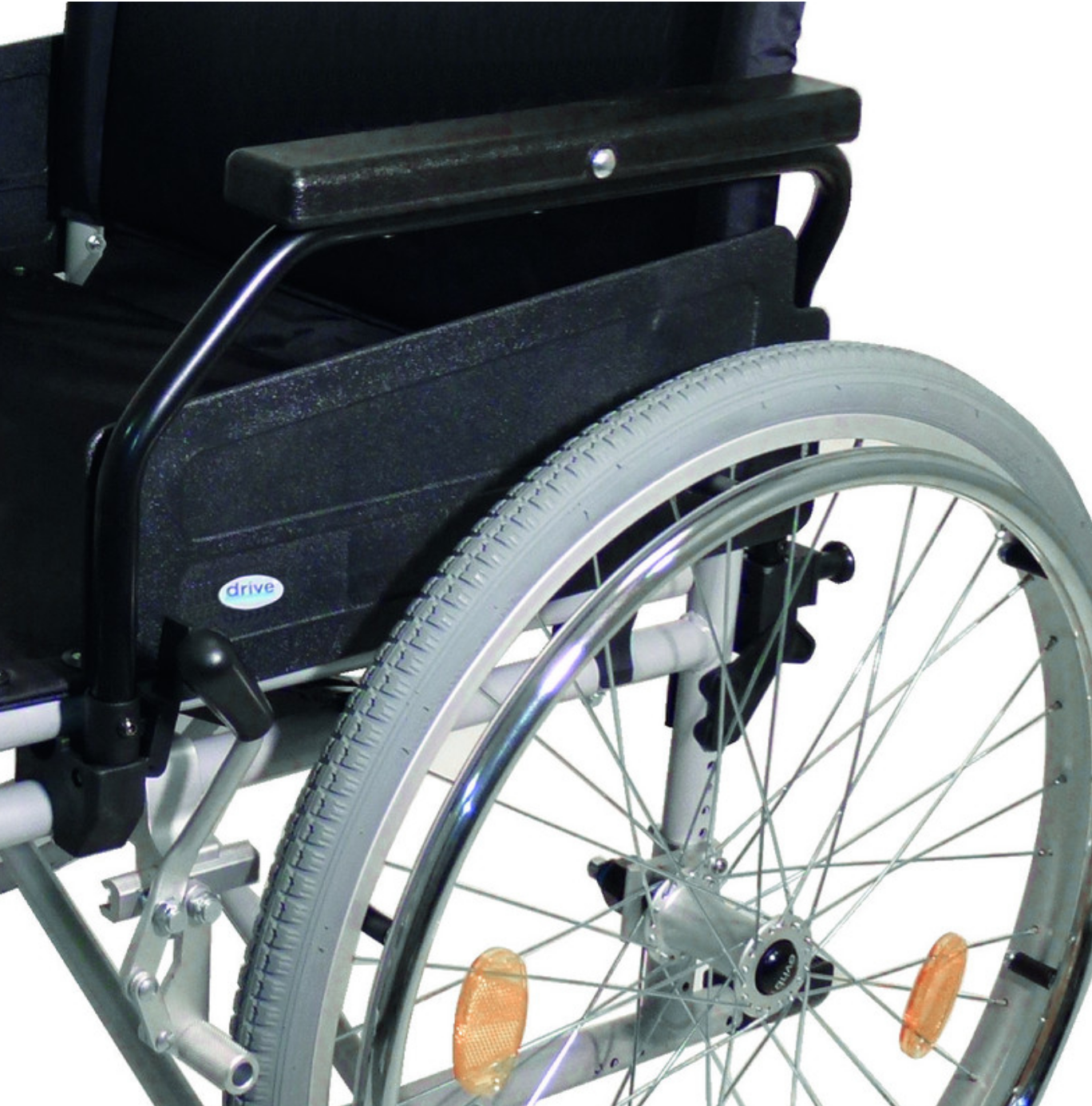 Standard-Rollstuhl Rotec - mit Trommelbremse - 38 cm