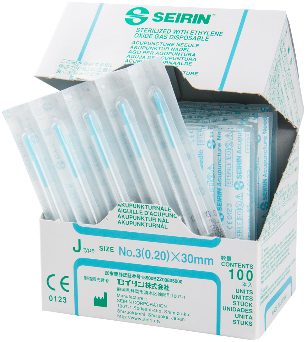 Seirin Akupunkturnadel J-Typ