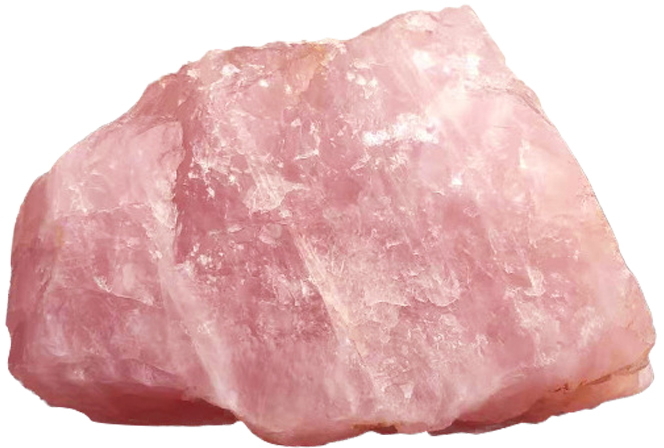 Gua Sha corno quarzo rosa in e