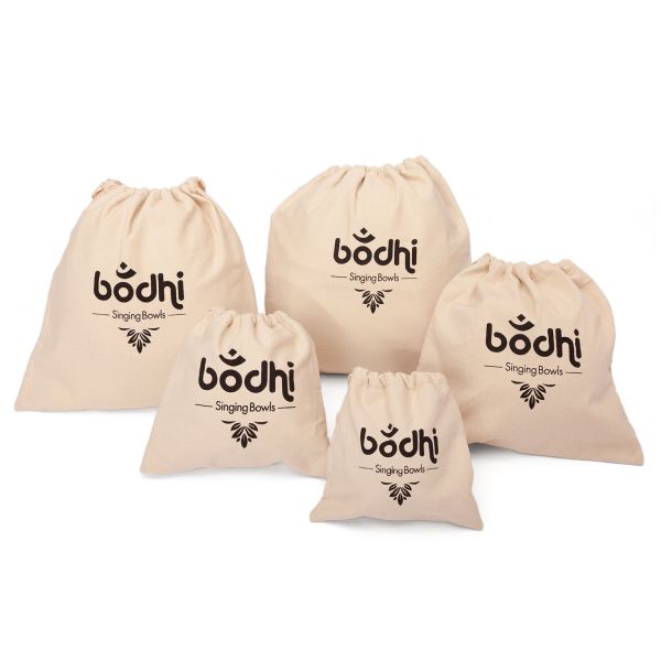 Sac rembourré pour bols chantants, 40 x 40 cm