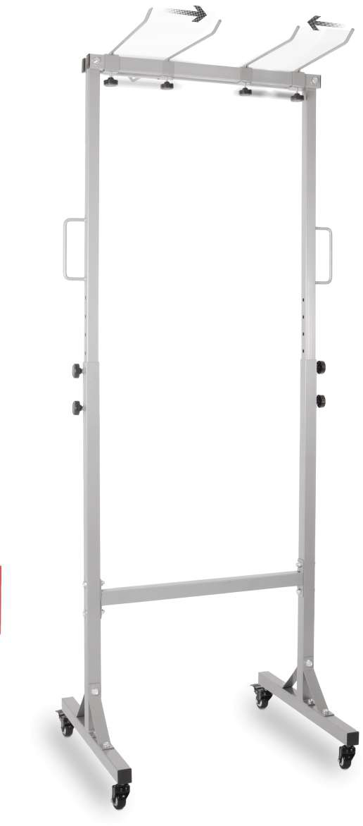 Carrello per tappetini da ginnastica
