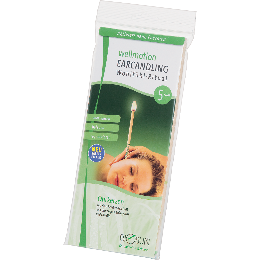 Biosun candele auricolari 10 pezzi, confezione da - wellbalance