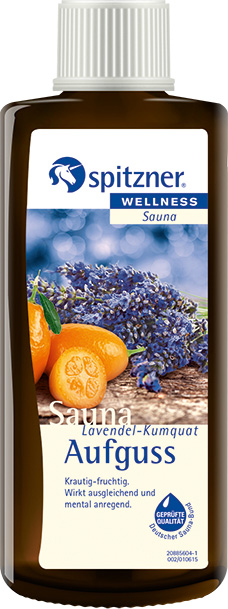 Spitzner Infuso per sauna alla lavanda e kumquat - 190 ml