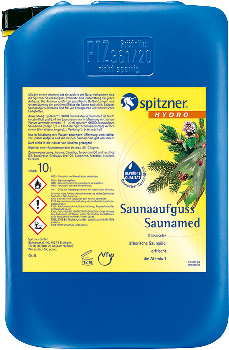 Spitzner Infuso per sauna Holunder-Cassis al sambuco e ribes nero - 1 litro