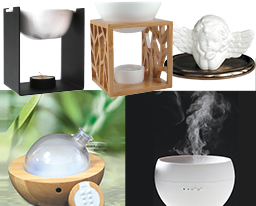 Duftlampen, Aroma-Vernebler, Duftsteine etc.