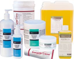 Massageöl, Lotionen, Crèmes etc.