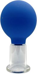 Schröpfglas aus Glas mit Saugball Ø 3.5 cm 