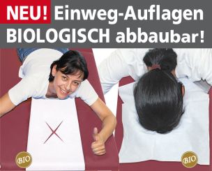«BIO PREMIUM-X» 1'000 Stk. biologisch abbaubare Kopfteil-Einwegauflagen mit X-Schlitz 