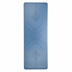 Design Yogamatte, «PHÖNIX Tribal» bau, 185 x 66cm /  4mm 