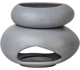 Duftlampe «Kyoto» grau 