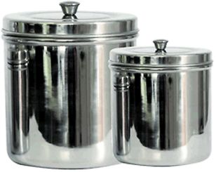 Edelstahlbehälter – aufgeräumt und sauber 