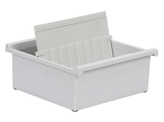 Karteitrog aus Kunststoff für 800 DIN A5 Karten 