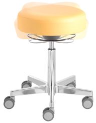 Rollhocker «Puffi Le Mans ERGO» extrahoch  53 - 73cm 