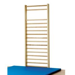 DIN Sprossenwand 240 x 100 cm MIT Leerfeld, 15 Sprossen - CE - 