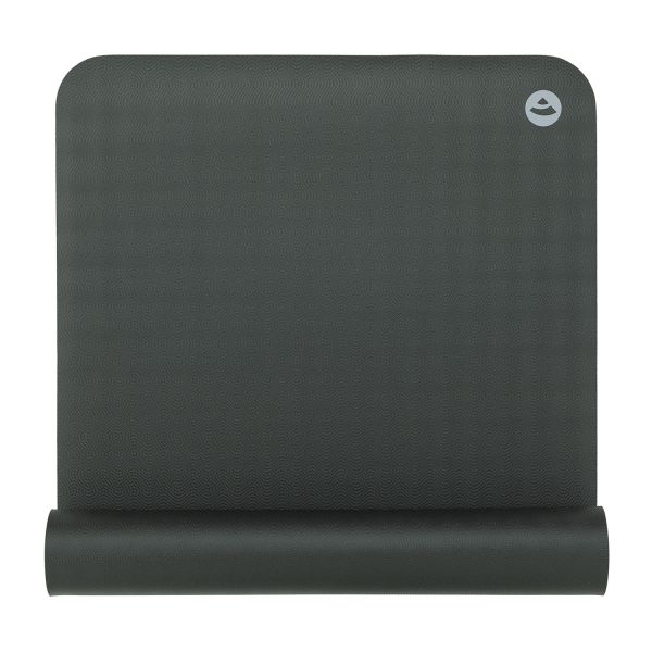 Naturkautschuk Yogamatte «EcoPro XL/200» 200 x 60cm / 4mm Schiefergrau