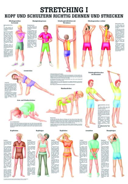 «Stretching I», laminiert 