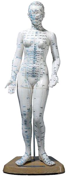 Akupunkturfigur weiblich, ACU 13 