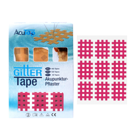 AcuTop Gitter-Tape, Typ A, Farbe Pink oder Blau 
